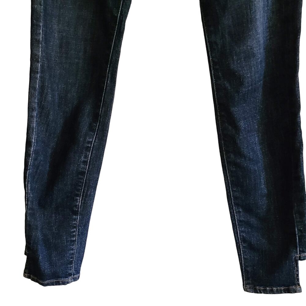 FRAME Le High Skinny Side Step Ankle Crop Jeans LHSKSS133 Harway Women's 24 - Picture 7 of 12